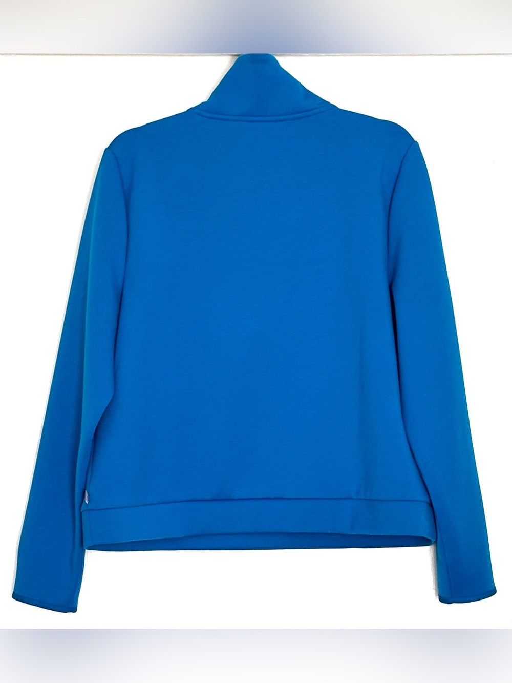 Talbots Button Up Pullover Sweater Bold Blue Size L - Picture 3 of 5
